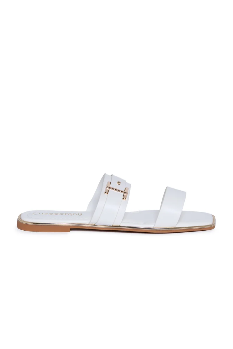 جيومني صنادل جيومني المسطحة للنساء – صنادل صيفية مريحة قابلة للارتداء اليومي، والمشي والسفر